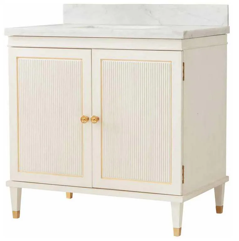 Modern History MHV-003 Sweedish Reeded Vanity Modern History MHV-003 Sweedish Reeded Vanity
