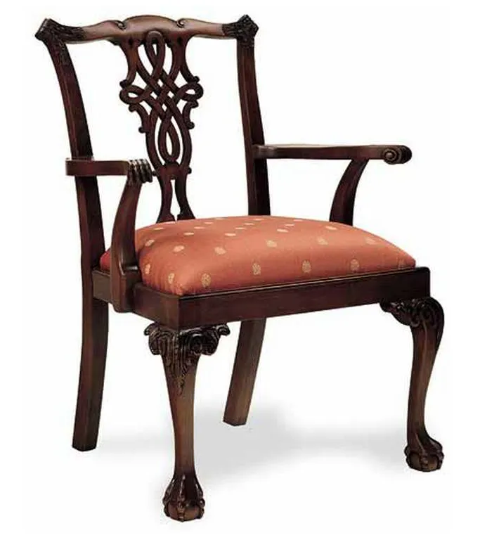 Old Biscayne Designs 3135 Chippendale Arm Chair Old Biscayne Designs 3135 Chippendale Arm Chair