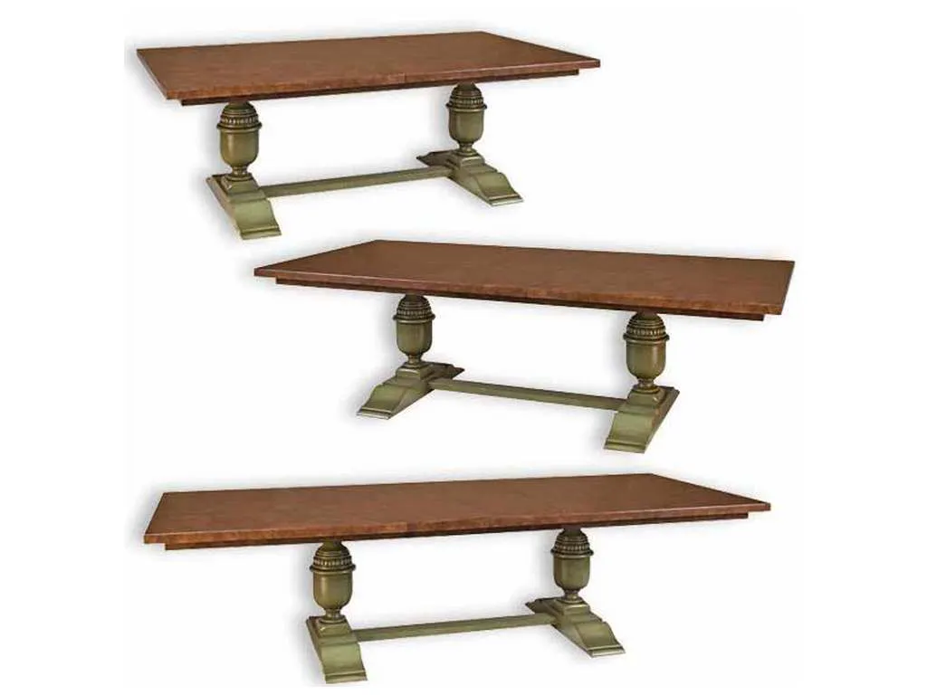 Old Biscayne Designs 5056A  Corina Trestle Dining Table