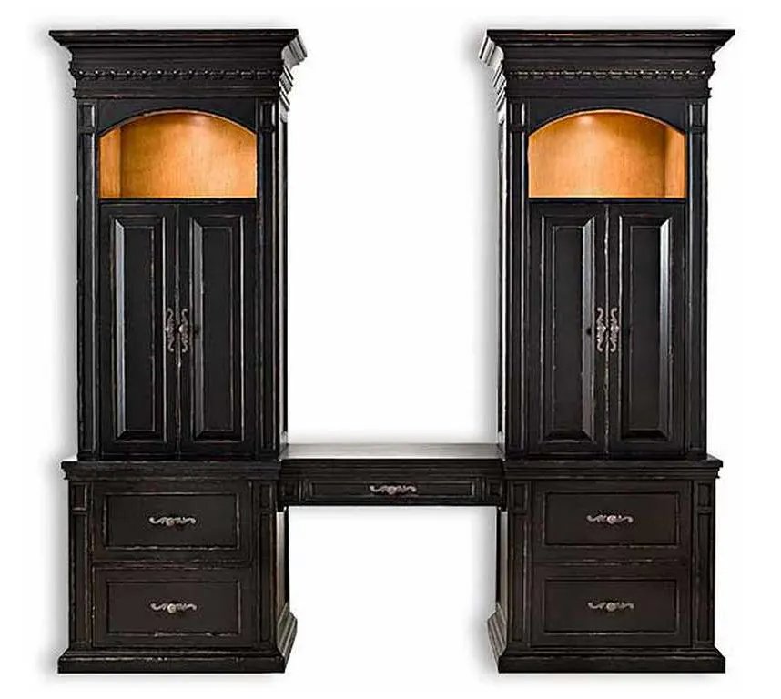 Old Biscayne Designs 1723B Opt 3 Dominique Wall Unit Old Biscayne Designs 1723B Opt 3 Dominique Wall Unit