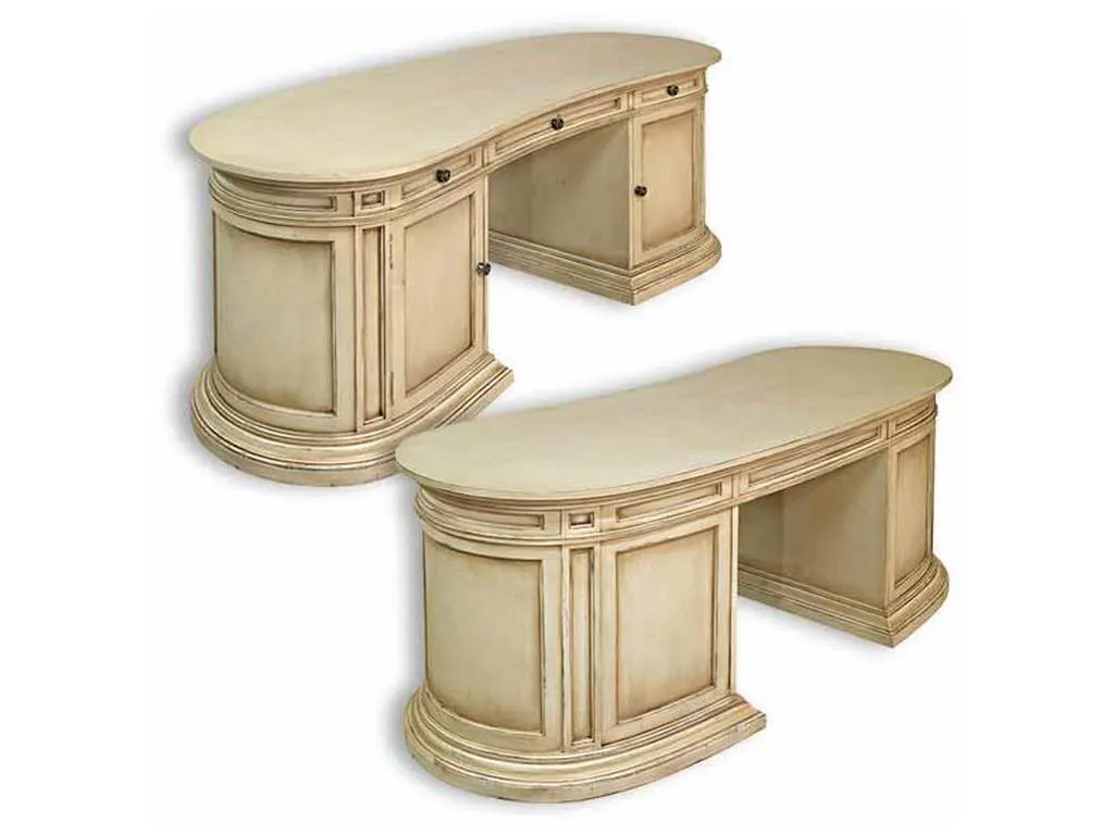 Old Biscayne Designs 1448  Estrella Kidney Shaped Desk