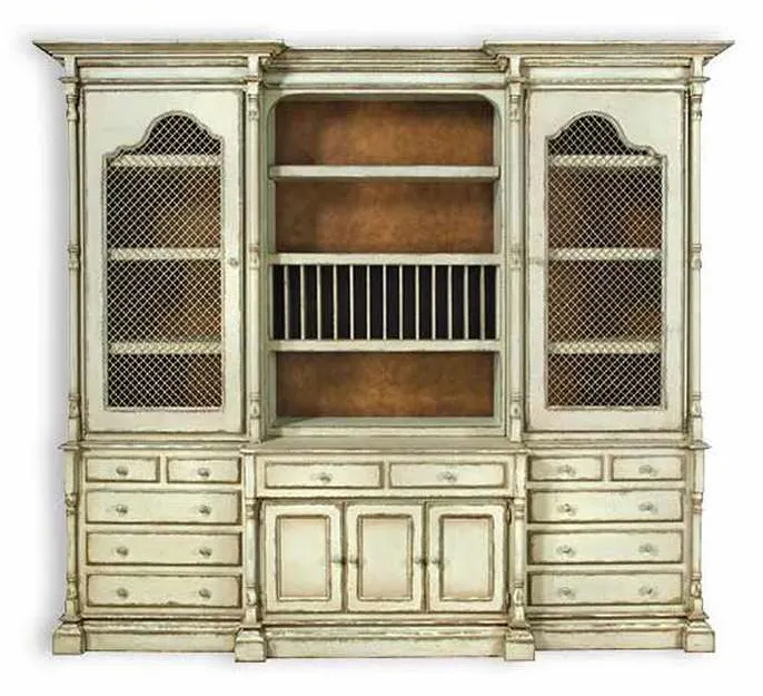 Old Biscayne Designs 5230A Fitzgerald Wall Unit China Display Old Biscayne Designs 5230A Fitzgerald Wall Unit China Display