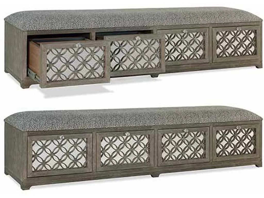 Old Biscayne Designs 19846A  Floracita Storage Bench