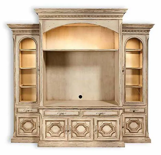 Old Biscayne Designs 7026B LeBlanc Wall Unit Old Biscayne Designs 7026B LeBlanc Wall Unit