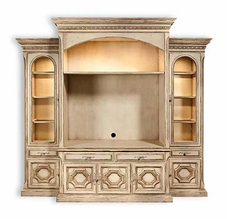 Old Biscayne Designs 7026B LeBlanc Wall Unit Old Biscayne Designs 7026B LeBlanc Wall Unit