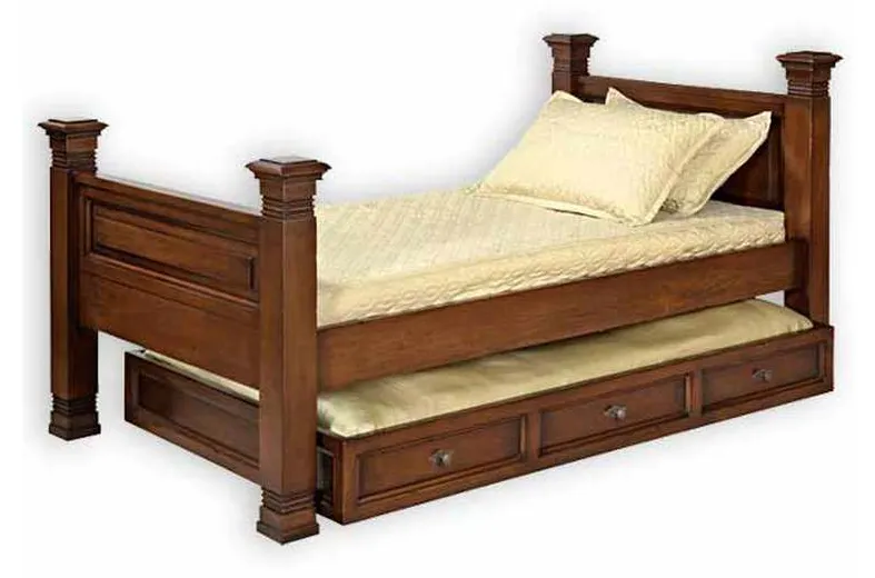 Old Biscayne Designs 5125A Lisette Twin with Trundle Bed Old Biscayne Designs 5125A Lisette Twin with Trundle Bed