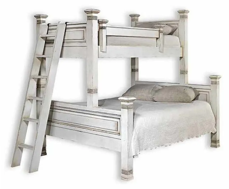 Old Biscayne Designs 4414 Lisette Custom Twin over Queen Bed Old Biscayne Designs 4414 Lisette Custom Twin over Queen Bed