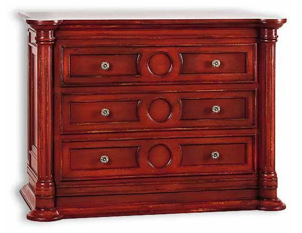 Old Biscayne Designs 3209 Noelle Chest Vintage Red Old Biscayne Designs 3209 Noelle Chest Vintage Red