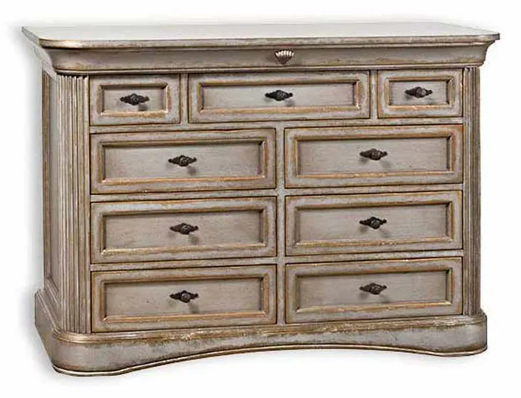 Old Biscayne Designs Serena Chest with Louie XV Pullers Old Biscayne Designs Serena Chest with Louie XV Pullers
