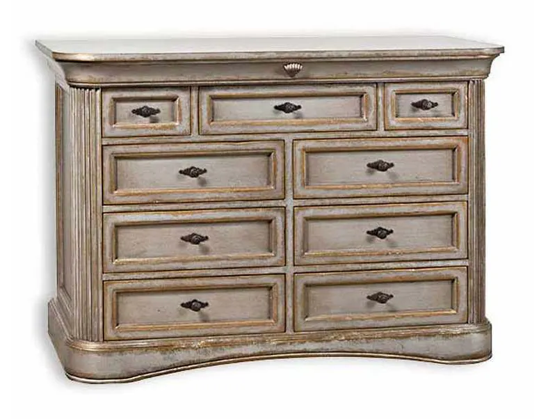 Old Biscayne Designs Serena Chest with Louie XV Pullers Old Biscayne Designs Serena Chest with Louie XV Pullers