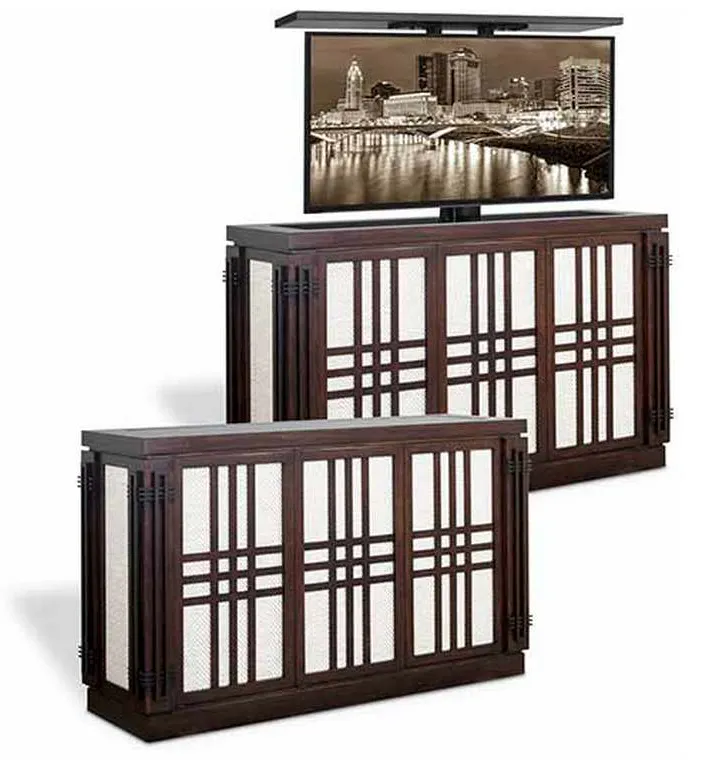 Old Biscayne Designs 26788D Yates TV Cabinet with TV Lift Old Biscayne Designs 26788D Yates TV Cabinet with TV Lift