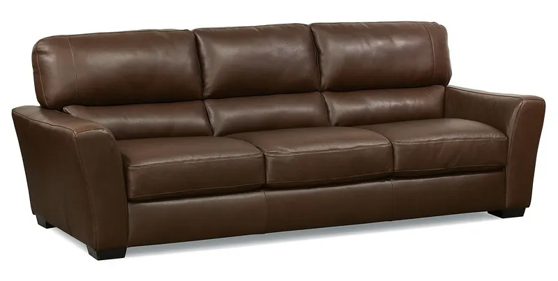 Palliser 77888 Teague Leather Stationary Sofa Palliser 77888 Teague Leather Stationary Sofa