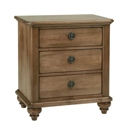 PerfectBalance 3202-203 Millcroft 3 Drawer Night Stand PerfectBalance 3202-203 Millcroft 3 Drawer Night Stand