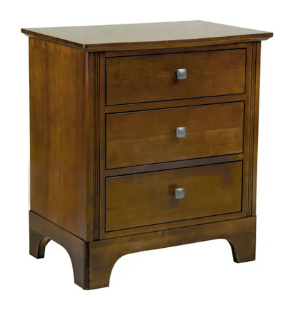 PerfectBalance 3207-203 Montgomery 3 Drawer Night Stand PerfectBalance 3207-203 Montgomery 3 Drawer Night Stand