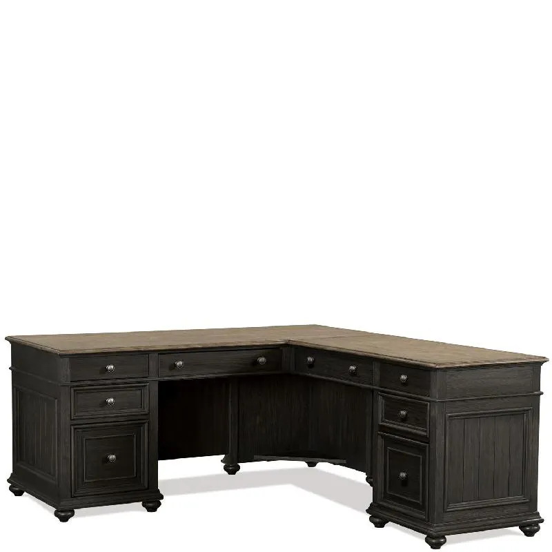 Riverside 64332 Regency L Desk and Return