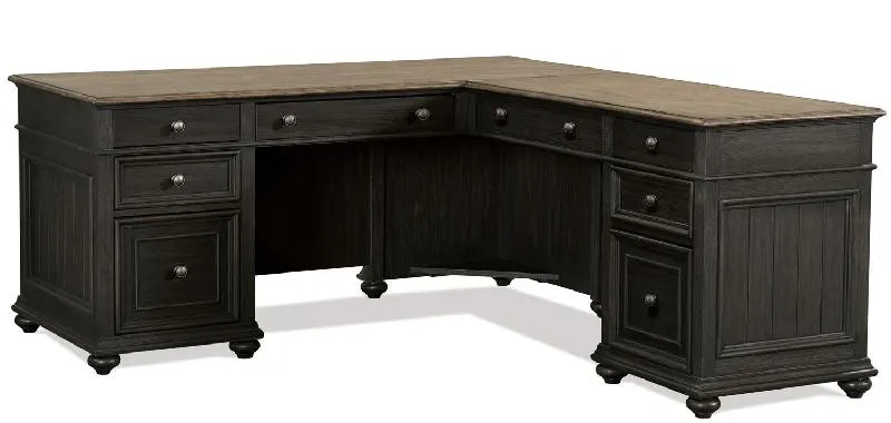 Riverside 64332 Regency L Desk and Return Riverside 64332 Regency L Desk and Return