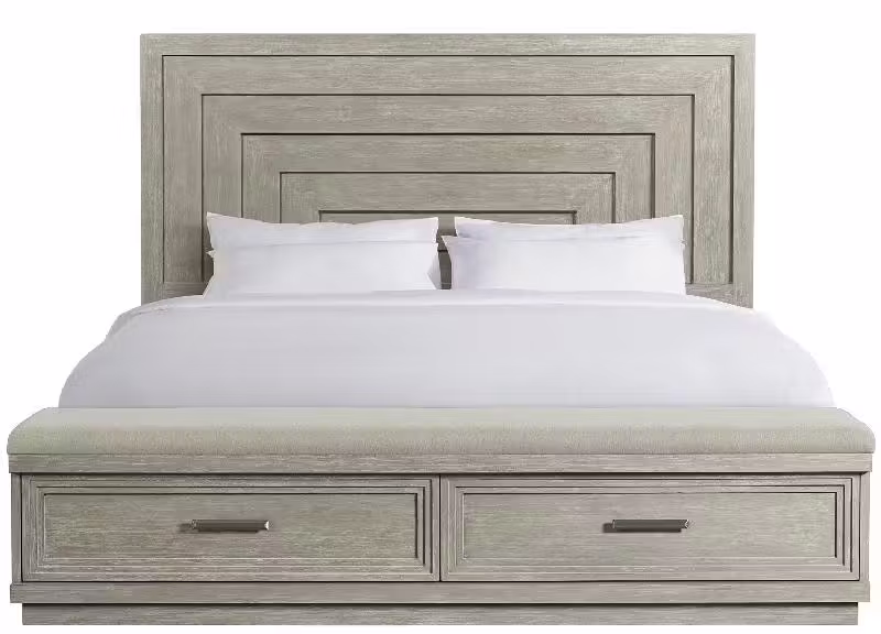Riverside 73479 Cascade King Illuminated Panel Upholstered Storage Bed Riverside 73479 Cascade King Illuminated Panel Upholstered Storage Bed