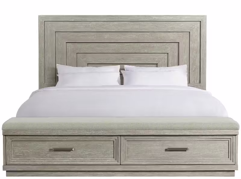 Riverside 73479 Cascade King Illuminated Panel Upholstered Storage Bed Riverside 73479 Cascade King Illuminated Panel Upholstered Storage Bed