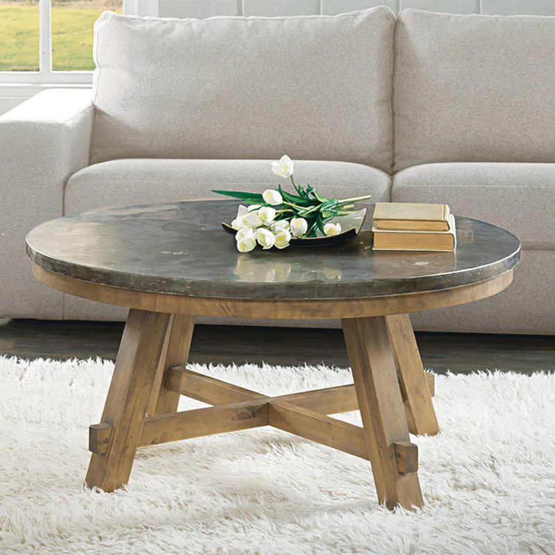 Riverside 16501 Weatherford Round Coffee Table