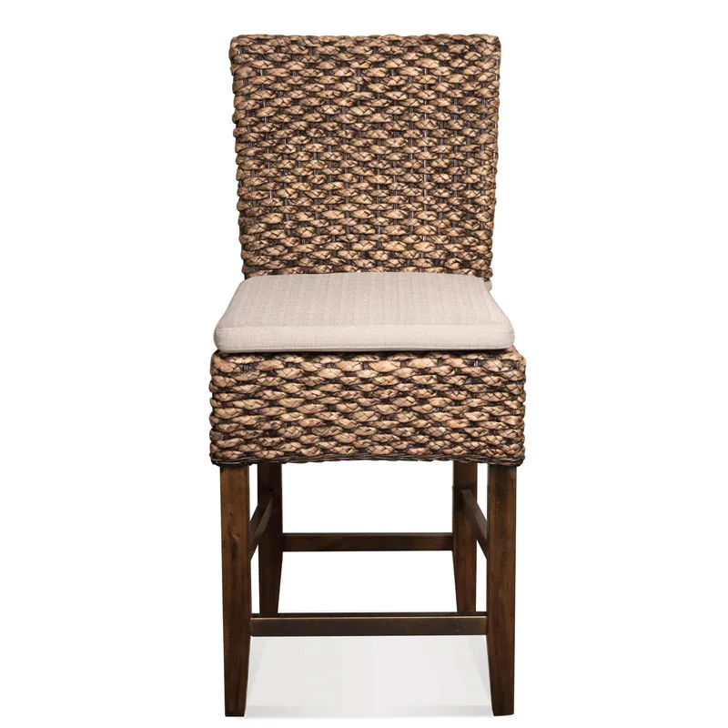 Riverside 36967 Mix N Match Woven Leaf Counter Stool