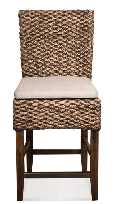 Riverside 36967 Mix N Match Woven Leaf Counter Stool Riverside 36967 Mix N Match Woven Leaf Counter Stool