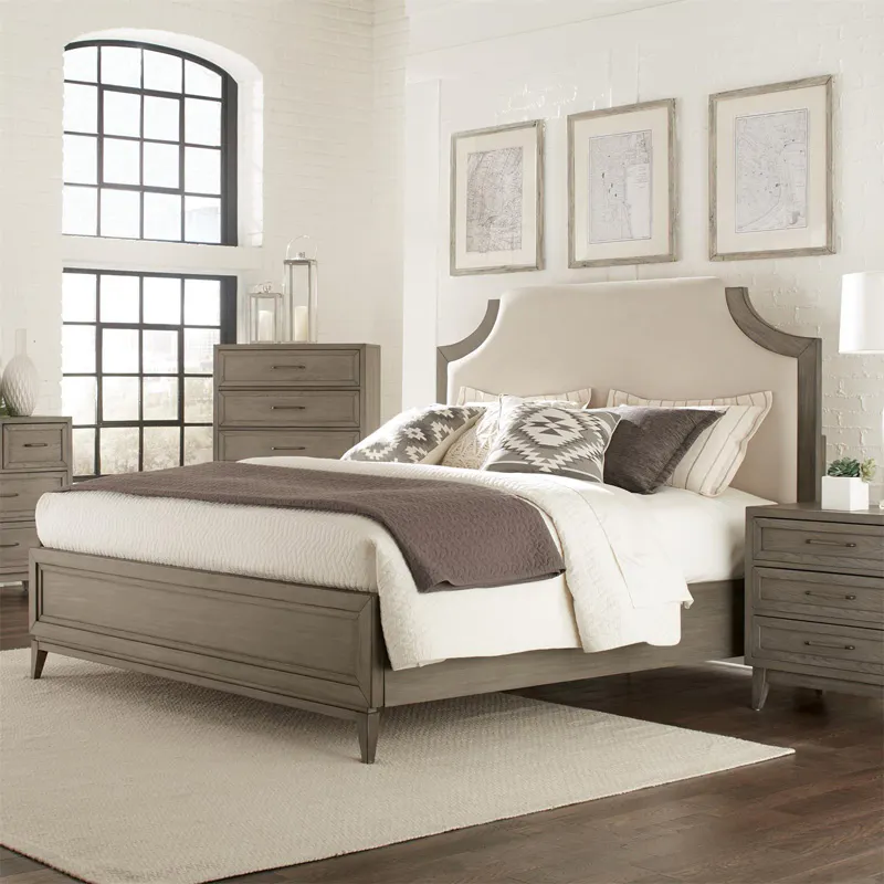 Riverside 46170 Vogue Upholstered Bed with Panel Footboard Riverside 46170 Vogue Upholstered Bed with Panel Footboard