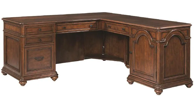 Riverside 47032 Clinton Hill L Desk and Return Riverside 47032 Clinton Hill L Desk and Return
