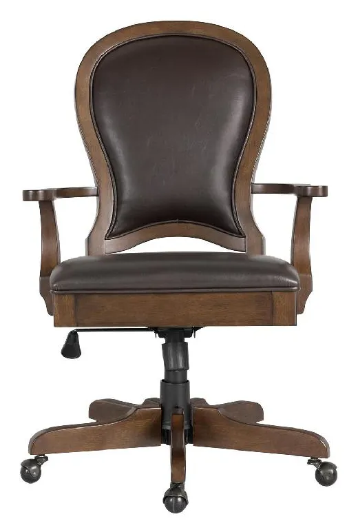Riverside 47039 Clinton Hill Leather Desk Chair Riverside 47039 Clinton Hill Leather Desk Chair