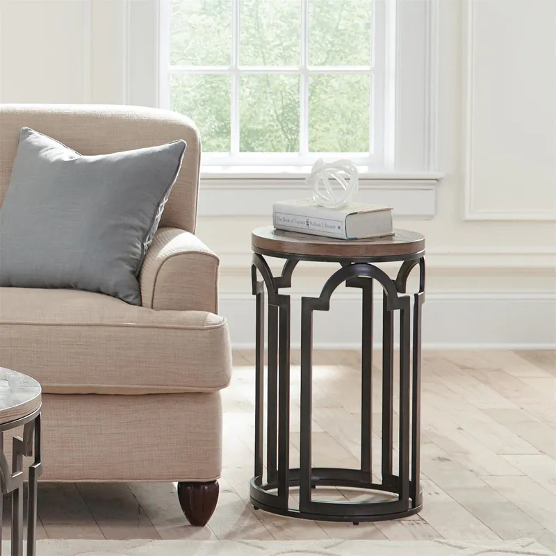 Riverside 20112 Estelle Round Chairside Table Riverside 20112 Estelle Round Chairside Table