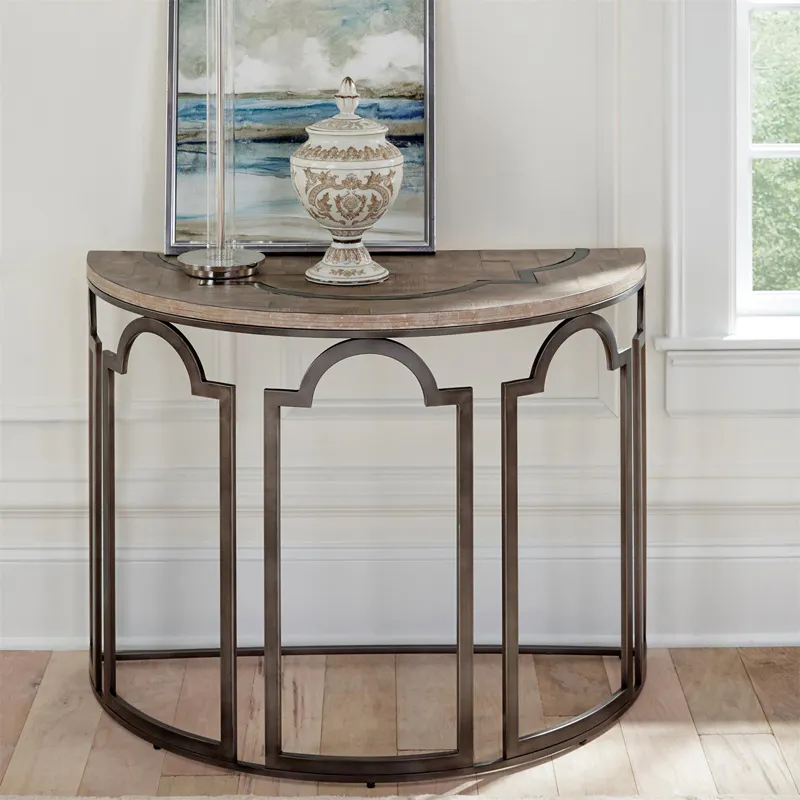 Riverside 20115 Estelle Demilune Sofa Table Riverside 20115 Estelle Demilune Sofa Table