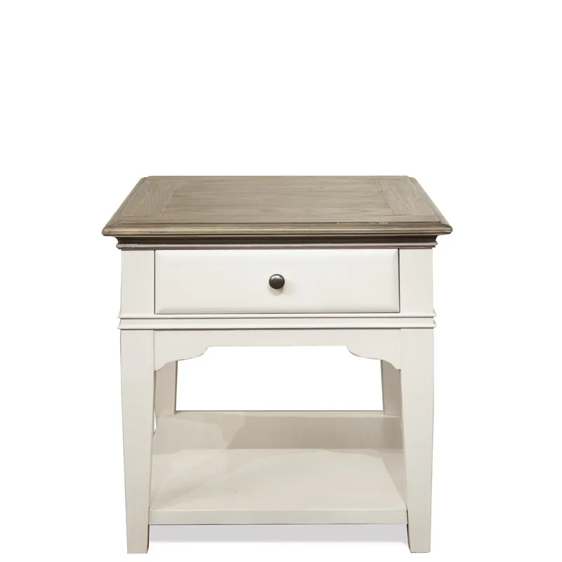 Riverside 59508 Myra Leg Side Table