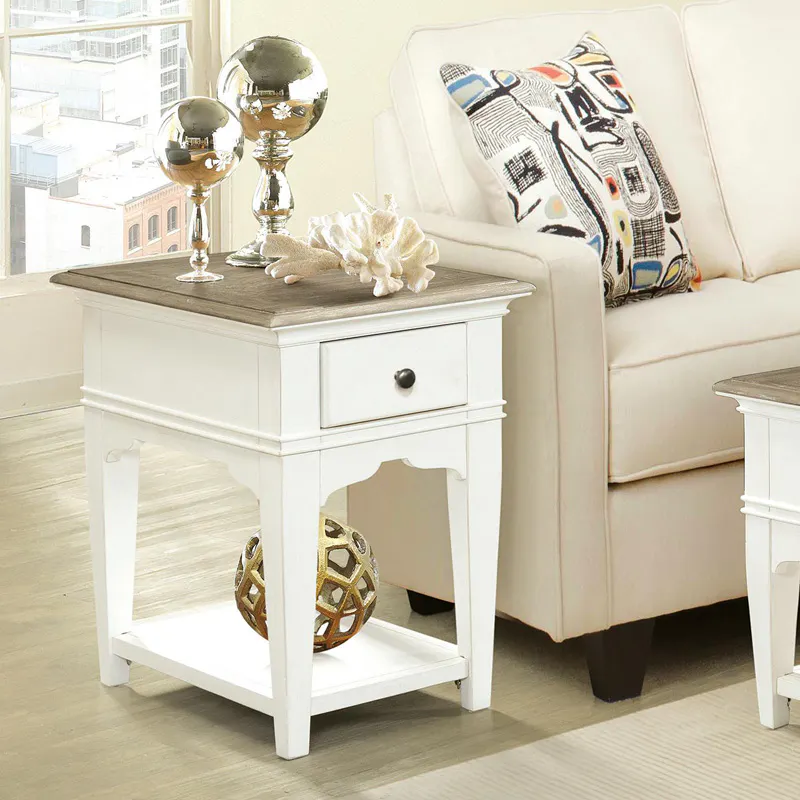 Riverside 59513 Myra Chairside Table Riverside 59513 Myra Chairside Table