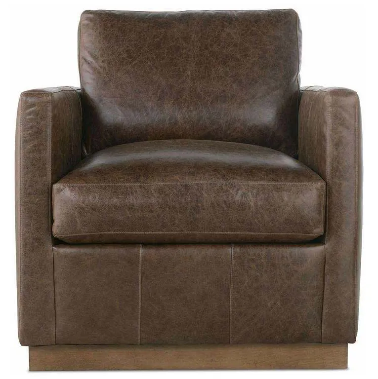 Rowe Allie-L-016 Allie Leather Swivel Chair Rowe Allie-L-016 Allie Leather Swivel Chair