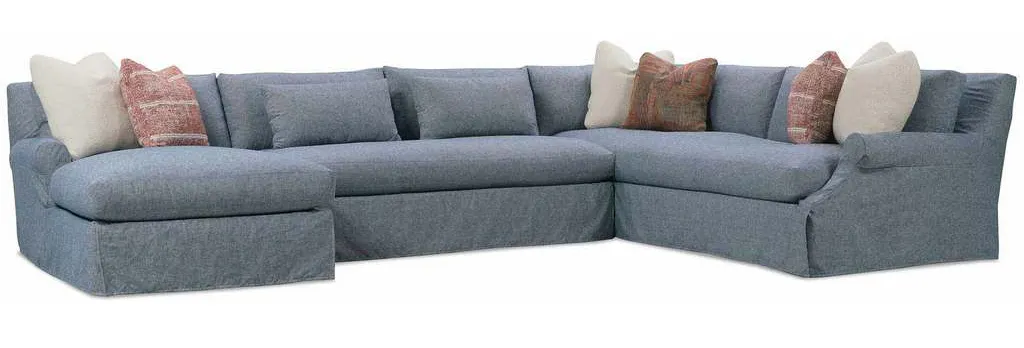 Rowe Bristol-Slip-sect Bristol Slipcover Sectional Sofa Rowe Bristol-Slip-sect Bristol Slipcover Sectional Sofa