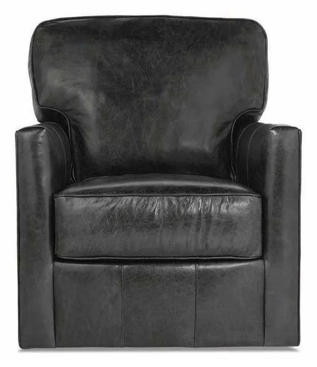 Rowe P340-L-016 Evan Leather Swivel Chair Rowe P340-L-016 Evan Leather Swivel Chair
