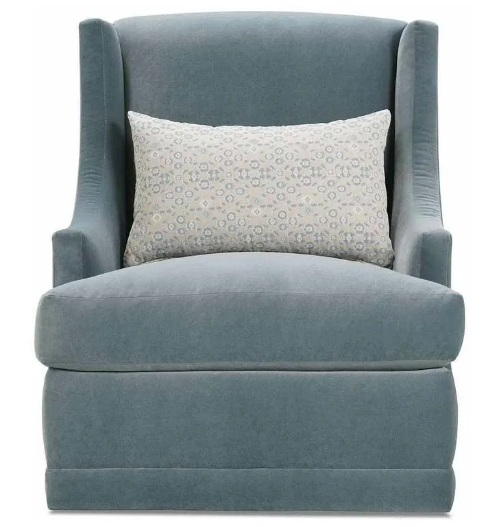 Rowe Lindsay-316 Lindsay Swivel Chair No nailhead Rowe Lindsay-316 Lindsay Swivel Chair No nailhead