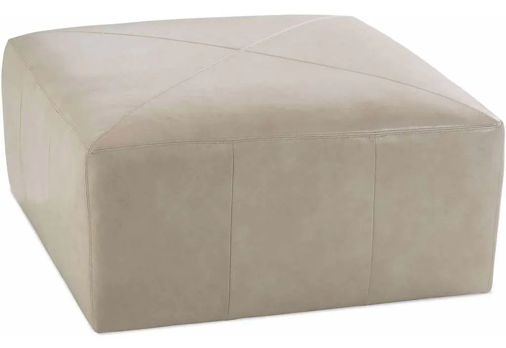 Rowe Miles-L-005 Miles Leather Ottoman Rowe Miles-L-005 Miles Leather Ottoman