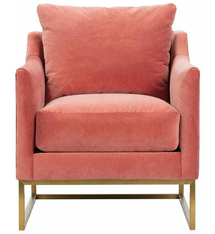 Rowe Skyler-G-006 Skyler Gold Frame Chair Rowe Skyler-G-006 Skyler Gold Frame Chair