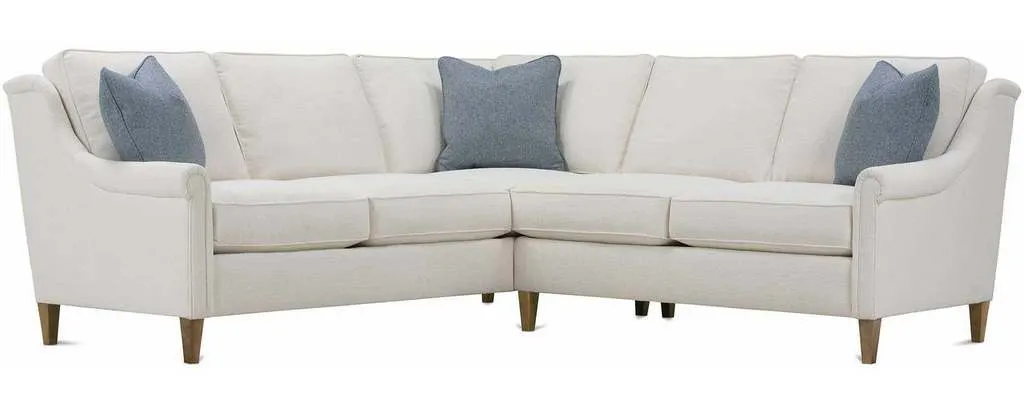 Rowe dr100-b-SECT Studio Sectional Sofa Rowe dr100-b-SECT Studio Sectional Sofa