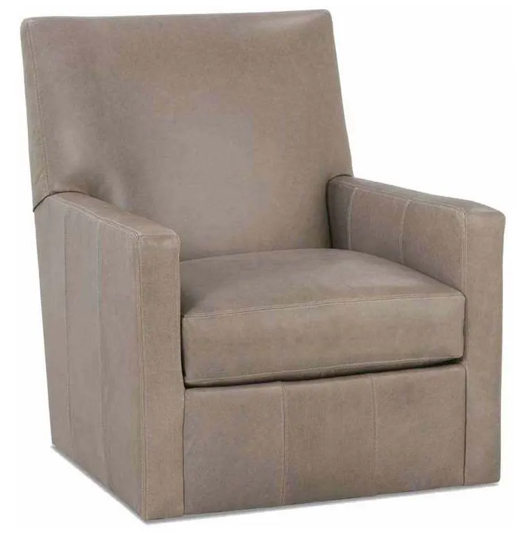 Rowe P230-L-007 Carlyn Leather Swivel Glider Rowe P230-L-007 Carlyn Leather Swivel Glider