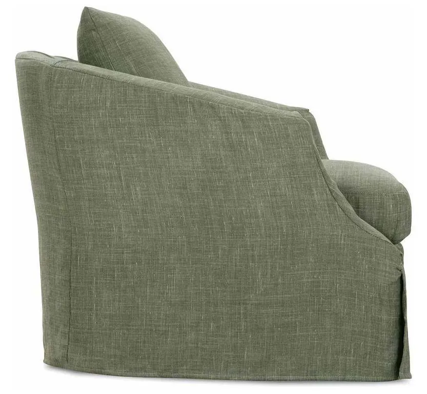Rowe P801-SLIP-016 Emmerson Slipcover Swivel Chair Rowe P801-SLIP-016 Emmerson Slipcover Swivel Chair