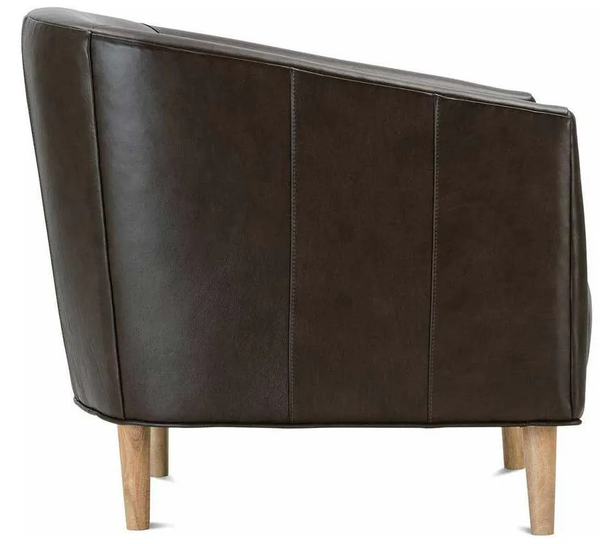 Rowe P420-L-006 Pate Leather Chair Rowe P420-L-006 Pate Leather Chair