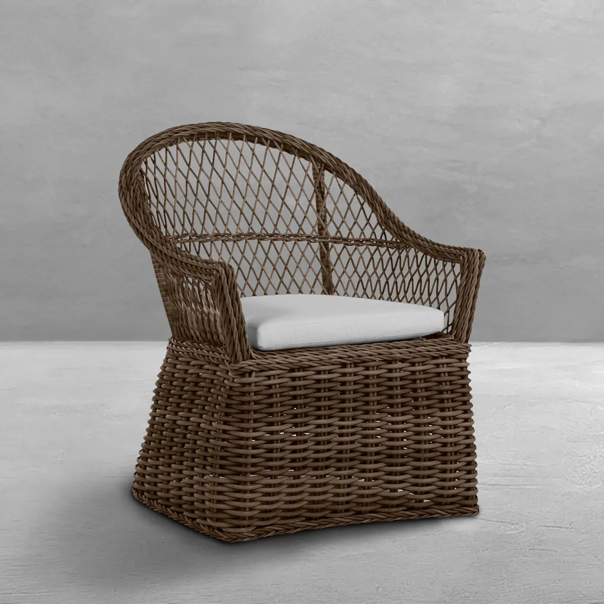 Summer Classics 3410 Soho Wicker Arm Chair Summer Classics 3410 Soho Wicker Arm Chair