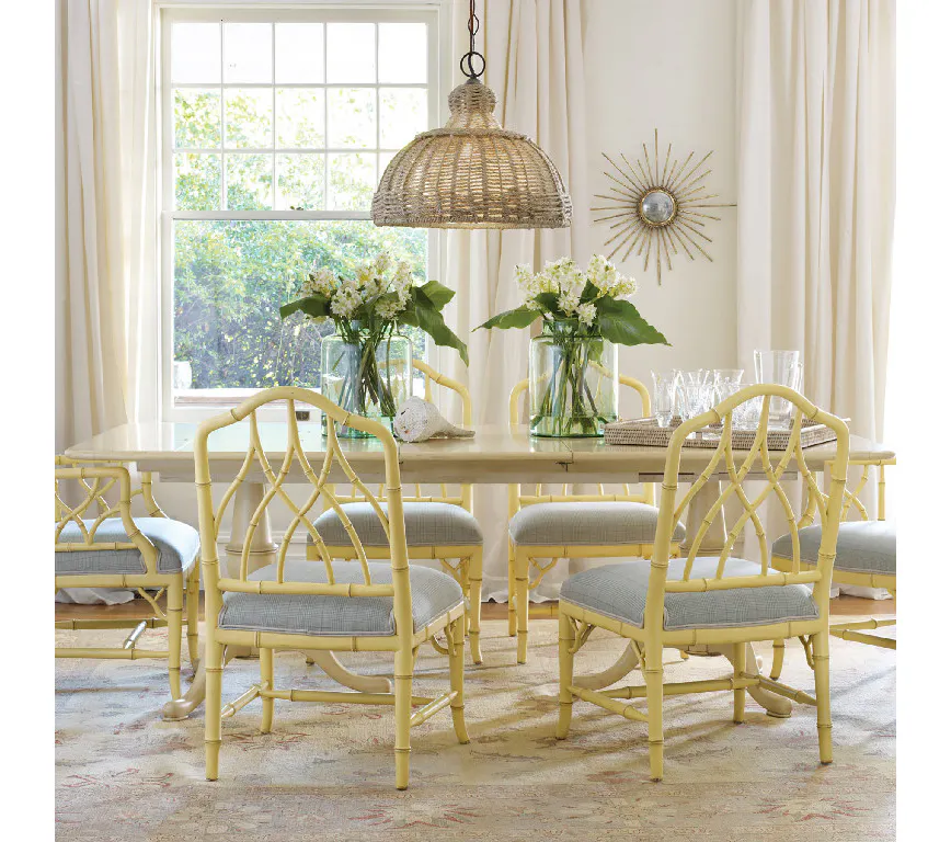 Somerset Bay SB152 Cohasset Double Pedestal Dining Table Somerset Bay SB152 Cohasset Double Pedestal Dining Table