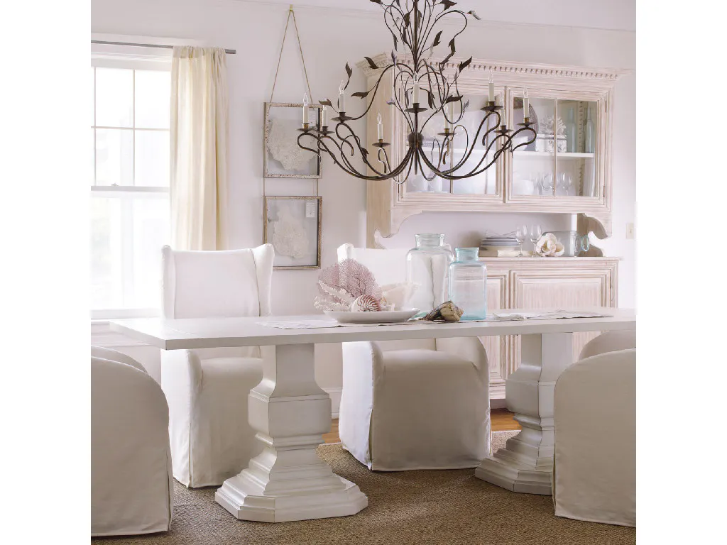 Somerset Bay SB186  Double Pedestal Killington Dining Table