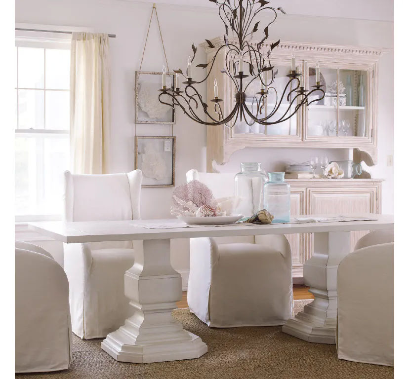 Somerset Bay SB186 Double Pedestal Killington Dining Table Somerset Bay SB186 Double Pedestal Killington Dining Table