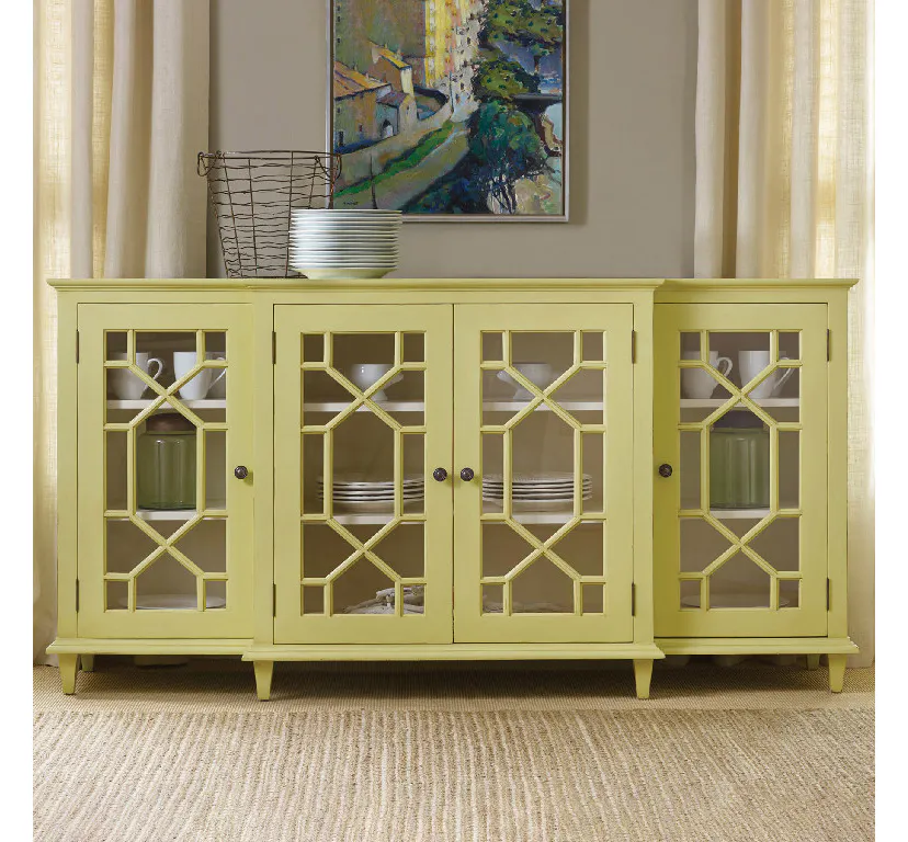 Somerset Bay SB253 Portland Sideboard With Glass Doors Somerset Bay SB253 Portland Sideboard With Glass Doors