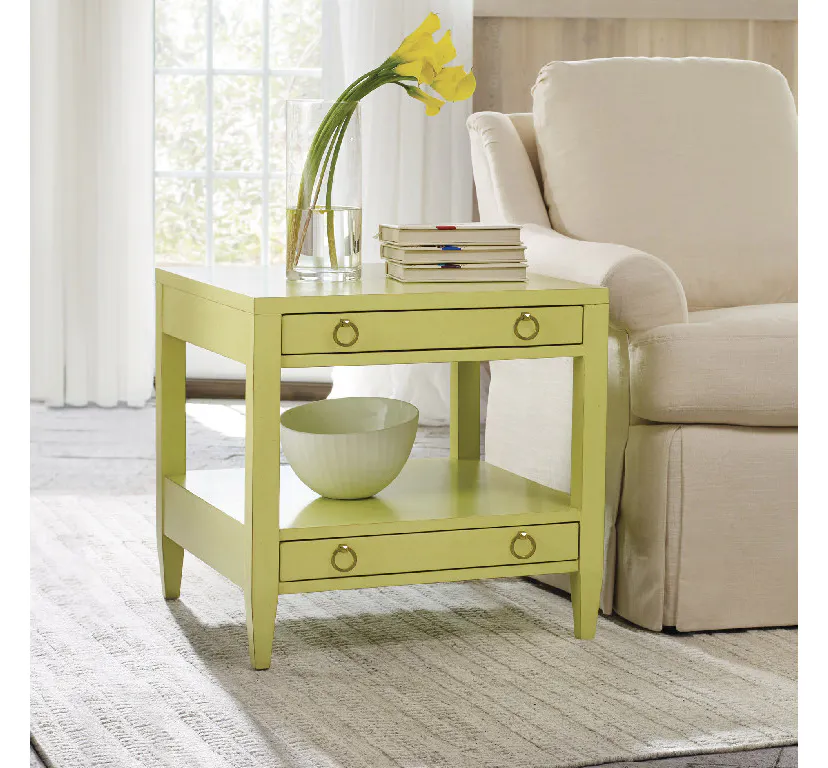 Somerset Bay SBT281 Transitions Two Drawer End Table Somerset Bay SBT281 Transitions Two Drawer End Table