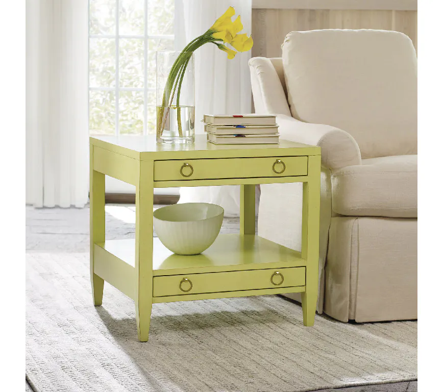 Somerset Bay SBT281 Transitions Two Drawer End Table Somerset Bay SBT281 Transitions Two Drawer End Table