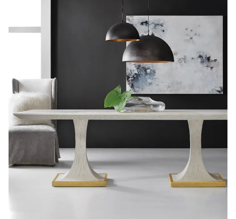 Somerset Bay SBT521 Windward Dbl Ped Dining Table Somerset Bay SBT521 Windward Dbl Ped Dining Table